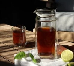 Carafe OGO Living Viktor Double Paroi Avec Couvercle Infuseur 650ml -Delonghial Magasin lifestyle carafe viktor