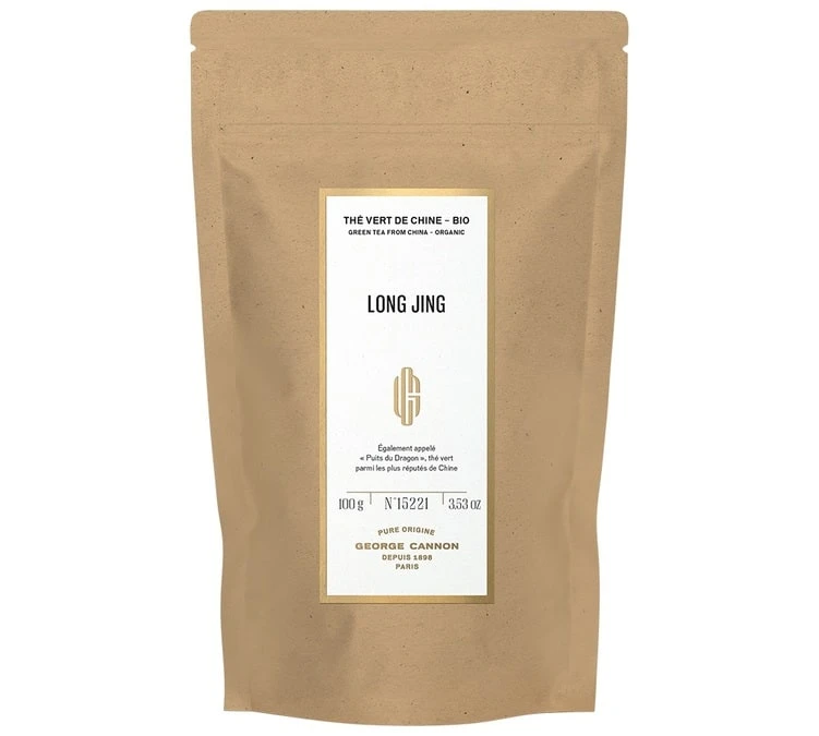 Thé Vert Long Jing Bio - 100g - George Cannon 4 Thé Vert Long Jing Bio - 100g - George Cannon – Image 2