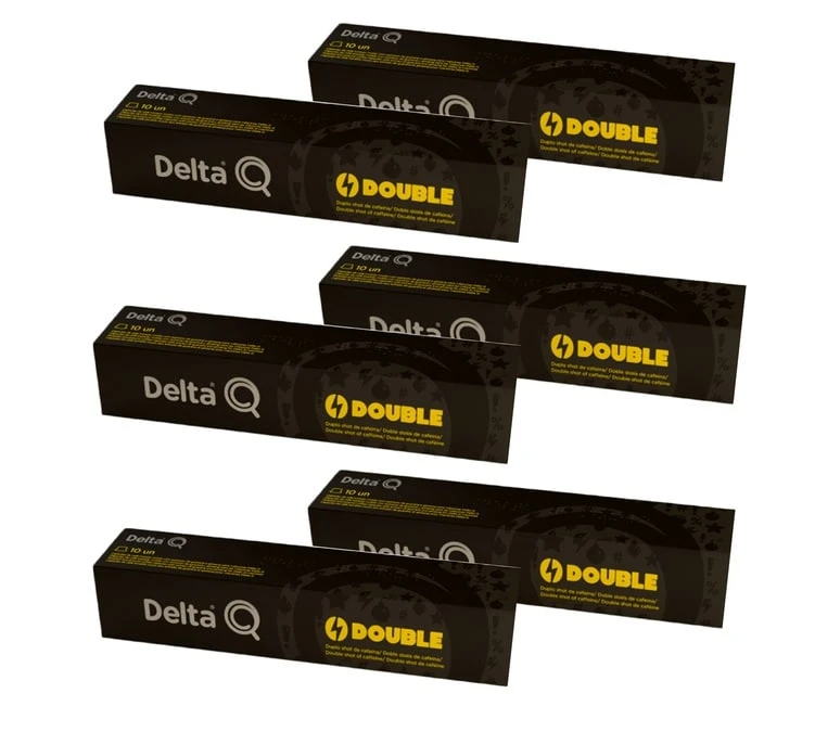 60 Capsules Double Delta Cafés - DELTA Q 3 60 Capsules Double Delta Cafés - DELTA Q