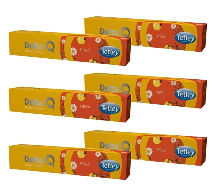 60 Capsules Relax Tisanes - DELTA Q 3 60 Capsules Relax Tisanes - DELTA Q