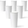 Lot De 6 Tasses EMMA 40cl En Porcelaine Pure White -Delonghial Magasin lot de 6 tasse emma viva scandinavia