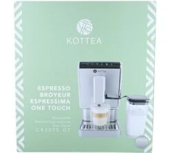 KOTTEA Espressima Silver One Touch CK307S.OT Garantie 3 Ans -Delonghial Magasin machine a cafe kottea one touch 1