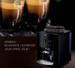 KRUPS Arabica Deluxe Edition YY3072FD -Delonghial Magasin machine a cafe krups yy3072fd extraction