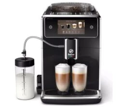 SAECO Xelsis Deluxe SM8780/00 Garantie 3 Ans -Delonghial Magasin machine expresso broyeur saeco xelsis deluxe noir lait
