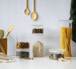 Boîte De Conservation Carrée En Verre 2.2L - PEBBLY -Delonghial Magasin mixte 3