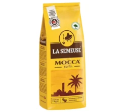 1 Kg Café En Grain 100% Arabica Mocca - LA SEMEUSE