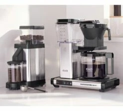 Moulin à Café MOCCAMASTER KM5 - Aluminium Poli -Delonghial Magasin moccamaster moulin set