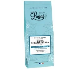 250 G Café En Grain Ethiopie - Moka Sidama Nyala - CAFES LUGAT