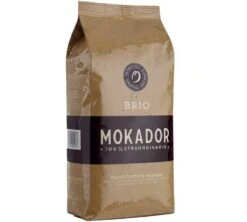 Café En Grains Brio Arabica/Robusta - 1 Kg - Mokador Castellari