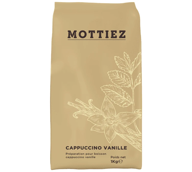 Cappuccino Vanille 1kg - MOTTIEZ 3 Cappuccino Vanille 1kg - MOTTIEZ