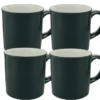 Mug AOC - Retro Bleu Canard - 4x 250 Ml -Delonghial Magasin noir 4 1