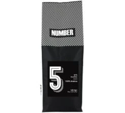 1kg Café En Grain Décaféiné Number N°5 - NUMBER