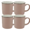 Mug AOC - Retro Rose - 4x 250 Ml -Delonghial Magasin pack 34