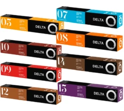 Pack Découverte 80 Capsules DELTA Q