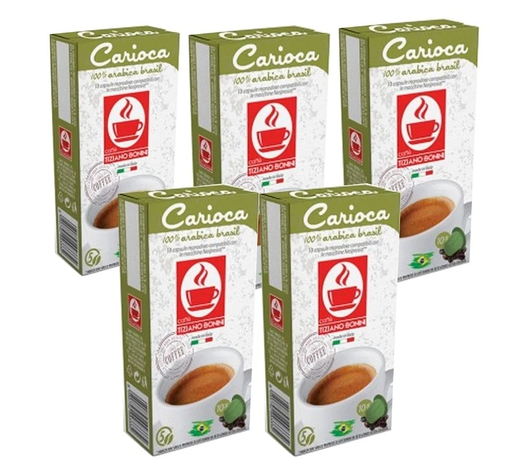 50 Capsules Carioca - Compatible Nespresso® -BONINI 3 50 Capsules Carioca - Compatible Nespresso® -BONINI