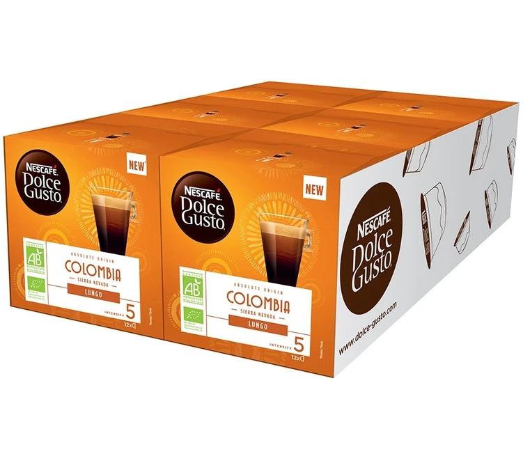 72 Capsules - Lungo Colombia - NESCAFÉ DOLCE GUSTO® 3 72 Capsules - Lungo Colombia - NESCAFÉ DOLCE GUSTO®