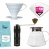 Pack Slow Coffee : Moulin à Café D-Kanta MG05 + Kit V60 1 Pack Slow Coffee : Moulin à Café D-Kanta MG05 + Kit V60 -Delonghial Magasin pack pour slow coffee 1 1