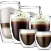 6 Verres Pavina 8cl - 35 Et 45cl - Bodum -Delonghial Magasin pavina panach