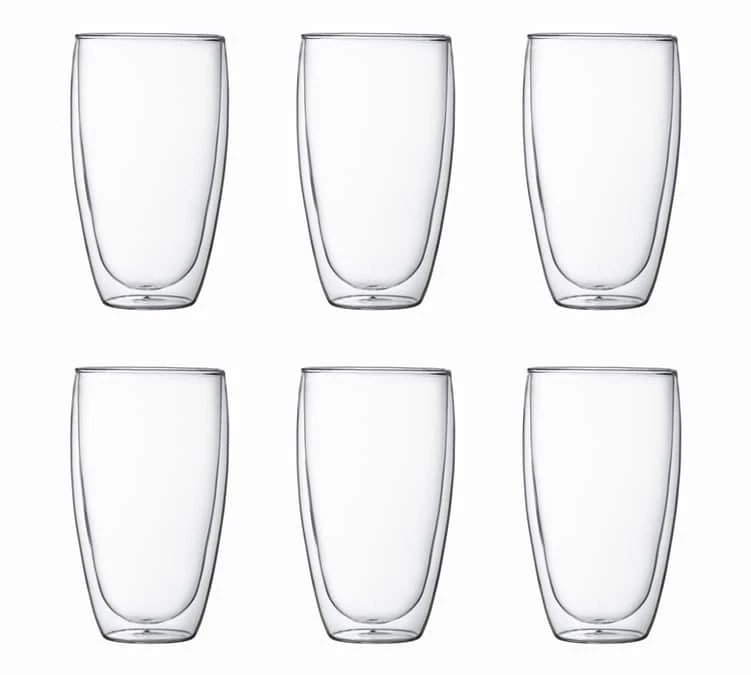 6 Verres BODUM Pavina Double Paroi 45 Cl 3 6 Verres BODUM Pavina Double Paroi 45 Cl