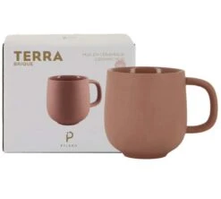 2 Mugs PYLANO Terra Brique - 33 Cl 7 2 Mugs PYLANO Terra Brique - 33 Cl -Delonghial Magasin pylano mug brique 3 1