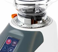 Moulin à Café QUAMAR Nemo-Q/E Blanc Mat Et Gris Bleu 9 Moulin à Café QUAMAR Nemo-Q/E Blanc Mat Et Gris Bleu -Delonghial Magasin quamar nemoqe blanc 3