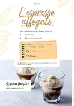 Livre "Les Secrets Du Café" - MAXICOFFEE 11 Livre "Les Secrets Du Café" - MAXICOFFEE -Delonghial Magasin recette livre