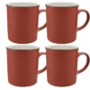 Mug AOC - Retro Rouge - 4x 250 Ml -Delonghial Magasin rouge pack 3