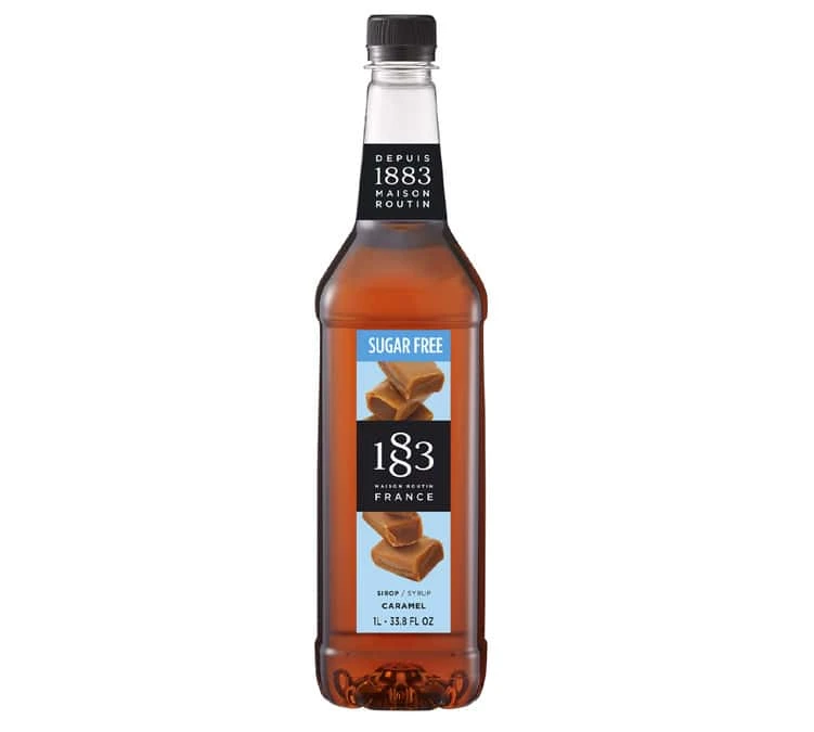 Sirop 1883 Routin Caramel Nature Sans Sucre - Bouteille Plastique - 1L 2 Sirop 1883 Routin Caramel Nature Sans Sucre - Bouteille Plastique - 1L
