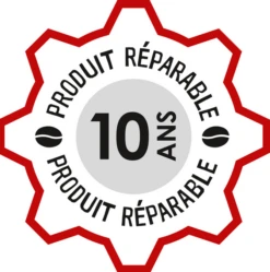 MELITTA Purista® F230-104 Noir Mat Garantie 3 Ans -Delonghial Magasin rparable 10 ans logo 1