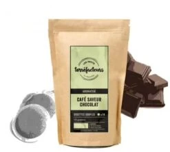 90 Dosettes Souples Saveur Chocolat - LES PETITS TORREFACTEURS