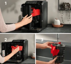 SIEMENS EQ300 - TF301E09 Noir - Garantie 3 Ans -Delonghial Magasin siemens tf301e09 nettoyage 1