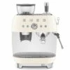 Machine Expresso SMEG EGF03CREU Crème Années 50 Avec Moulin Intégré -Delonghial Magasin smeg egf03 creme 1 1