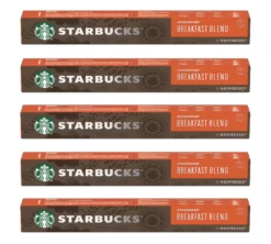 50 Capsules Starbucks Compatibles Nespresso® - Breakfast Blend
