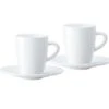 Tasses - JURA - Tasses + Sous Tasses Espresso 8cl X2 -Delonghial Magasin tasse jurax2