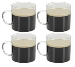 Tasses - OGO Living - Tasses Et Sous Verres - En Verre 25cl X4