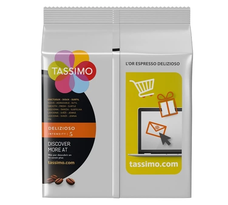 Pack 80 Dosettes L'Or Espresso Delizioso - TASSIMO 4 Pack 80 Dosettes L'Or Espresso Delizioso - TASSIMO – Image 2