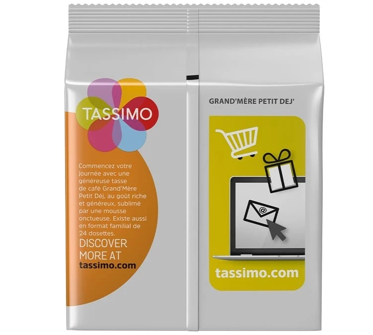 Pack 80 Dosettes Grand Mère Petit Déjeuner - TASSIMO 4 Pack 80 Dosettes Grand Mère Petit Déjeuner - TASSIMO – Image 2