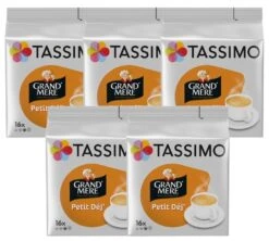 Pack 80 Dosettes Grand Mère Petit Déjeuner - TASSIMO