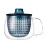 Mug Unimug + Infuseur à Thé Bleu - 35cl - KINTO -Delonghial Magasin unimug bleu