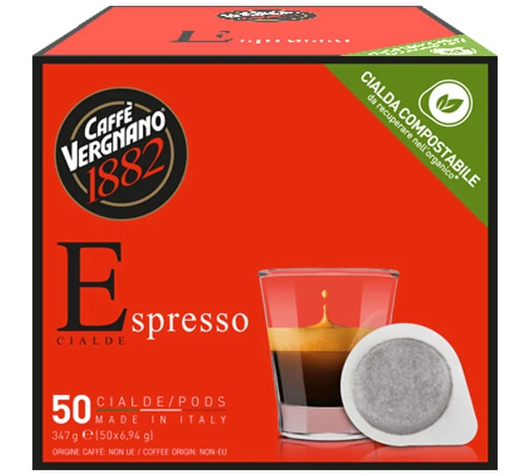 Caffè Vergnano 50 Dosettes ESE Expresso - CAFFE VERGNANO 3 Caffè Vergnano 50 Dosettes ESE Expresso - CAFFE VERGNANO