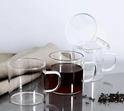Tasses - OGO Living - Tasses Et Sous Verres - En Verre 25cl X4 -Delonghial Magasin verrestasse