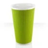 Mug Ondulé 45cl Vert - Les Artistes Paris -Delonghial Magasin vert45 mug