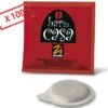 100 Dosettes ESE Cialda Bar In Casa - ZICAFFE -Delonghial Magasin zecaffe casa ese
